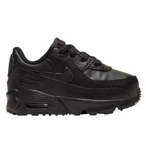 NIKE Air Max 90 "Triple Black" TD Sneakers Size 10.5C